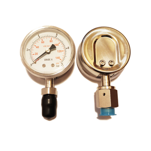 UHP Pressure Gauge VCR Connection 50mm -0.1 to 0.7 mpa