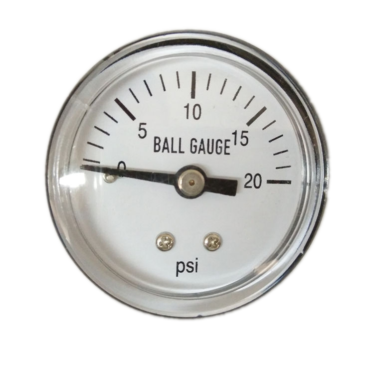 Ball inflator gauge 25mm 0~20 psi