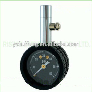 HF Gear Style 1.5" 100 Psi Mini Dial Tire tyre pressure Gauges gauge