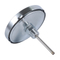 HF 100MM stainless steel bimetal thermometer pressure gauge for the steam