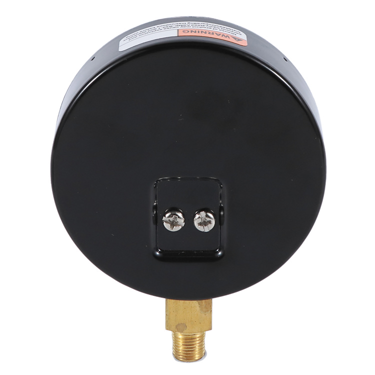 HF 80mm bottom connection double needle nitrogen gas pressure gauge Manometer