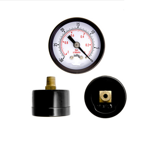 HF high quality cheap price 40mm chromplated vacuum pressure gauge