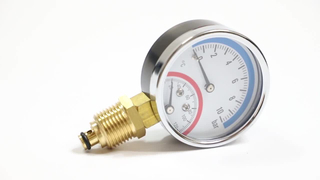 HF Stainless Steel Bezel 0-120 0-150 0-4bar 0-10bar Bottom and back Connection Thermo-Manometer Temperature Pressure Gauge