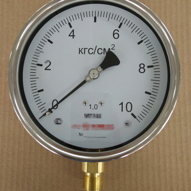 HF 6" 150mm high quality all stainless steel liquid filled pressure gauge