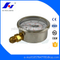 HF 63mm Stainless Steel Case Crimped Ring 0-70bar/psi KL1.6 Pressure Gauge