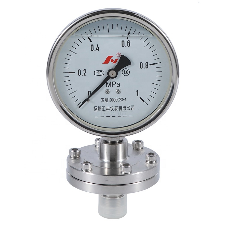 HF Mechanical Seal Threaded Design Welded Body stainless steel Hartz alloy Diaphragm Seals