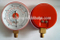 HF Red ABS Case 0-800psi Freon Manifold Refrigeration Pressure Gauge