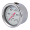 HF 1.5" black white dial stainless steel 100 psi motorcycle fuel car oil pressure gauge