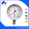 HF All SS 0-400mbar 0-4000mmWC Pressure Gauge Low Pressure Capsule Gauge EN837-1