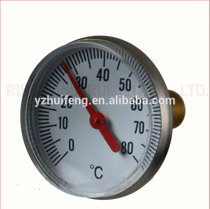 HF 0-80 Celsius Industrial Themowell Economic HVAC Bimetal Thermometer