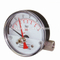 HF 80mm Forged Aluminum Case Magnetic Piston 0-2.5bar/psi Plastic Window Bellows Differential Pressure Gauge