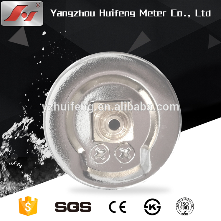 HF 1.5" 2" 2.5" 4" stainless steel chrome nickle plated 30-0 inhg -1-0 bar vacuum pressure gauge