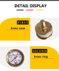 Fuel Pressure Gauge 100 psi