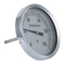 HF 100MM stainless steel bimetal thermometer pressure gauge for the steam