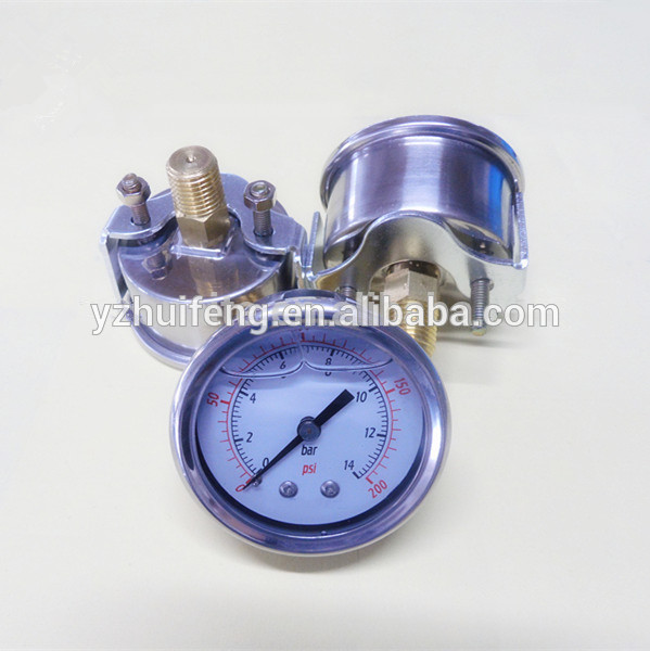 HF Against Pulsations and Vibrations Trade Assurance Supplier Pressure Gauge