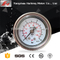 HF Mini Black White Dial Stainless Steel Oil 0-60psi Mechanical Motorcycle Fuel Pressure Gauge