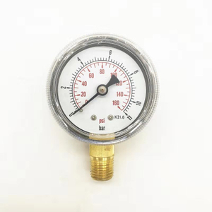 HF 2",2.5" 0-20psi 0-250psi low and hight plating or Stainless steel case bayonet Dry Pressure Gauge