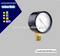 0~-30inHg 0~-1bar 50mm 1/4"BSPT Mini Dial Pressure Gauge Meter vacuum gauge Manometer Double Scale